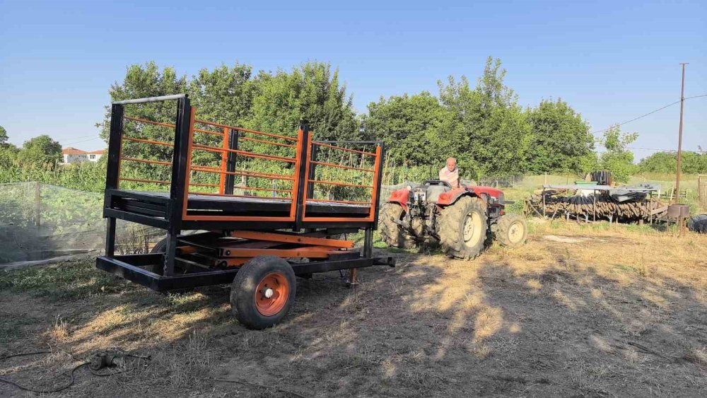 Tasarladığı Asansör Sistemiyle Hasat Süresini Yüzde 40 Azalttı