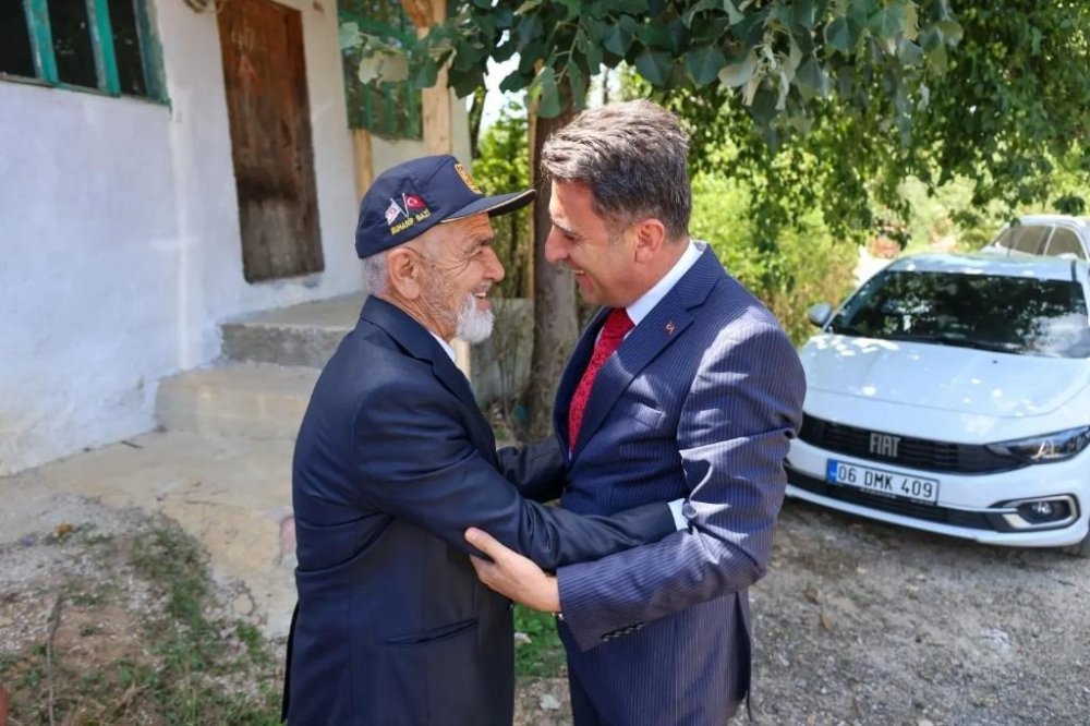 Vali Aygöl’den Kıbrıs Gazisine Ziyaret