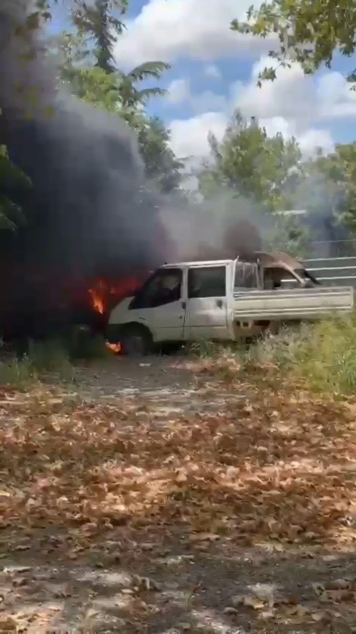 Otokoop’ta Korkutan Yangın