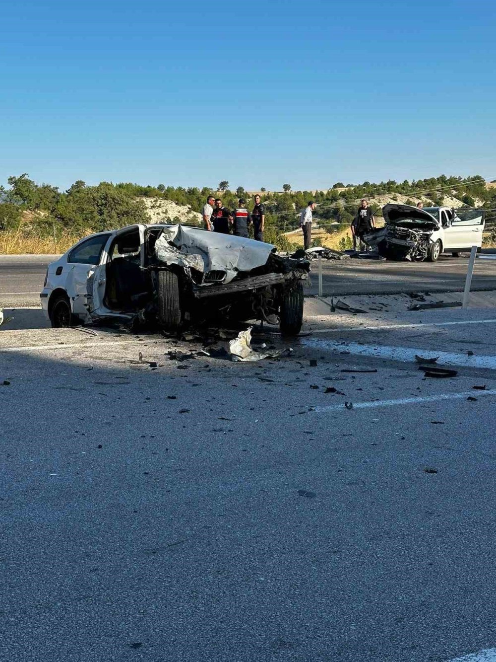 Şerit İhlali Yapan Araç Kazaya Neden Oldu: 5 Yaralı