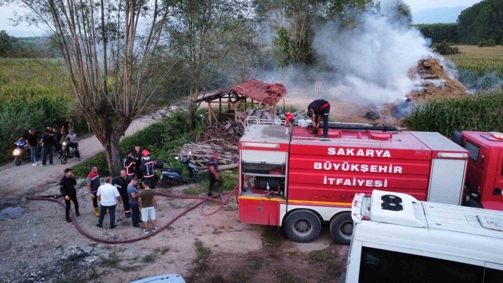 Çocukların Kibritle Oyunu Yangına Sebep Oldu