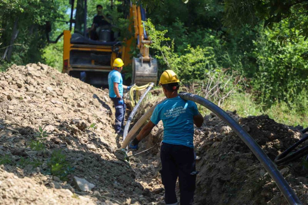 5 Bin Metrelik İçme Suyu Hattını Yeniledi