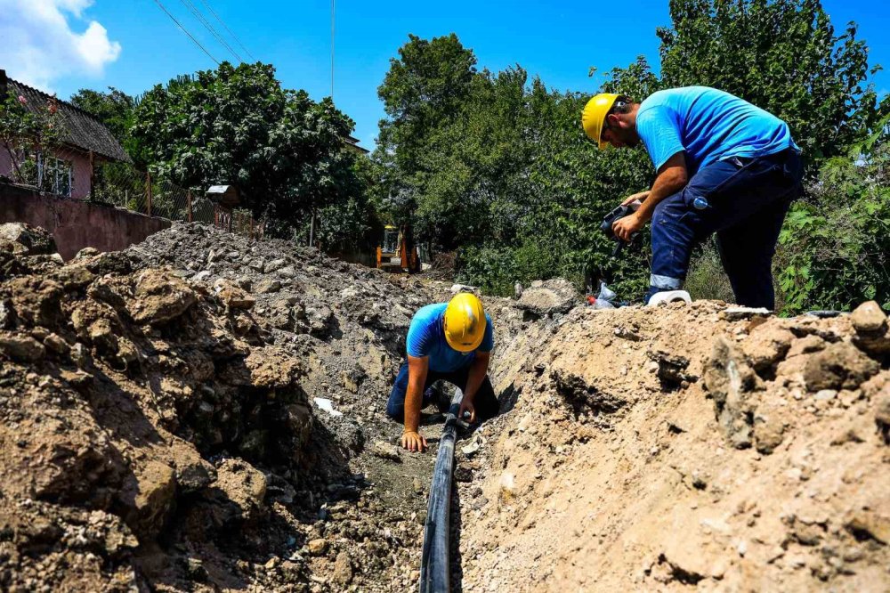 5 Bin Metrelik İçme Suyu Hattını Yeniledi