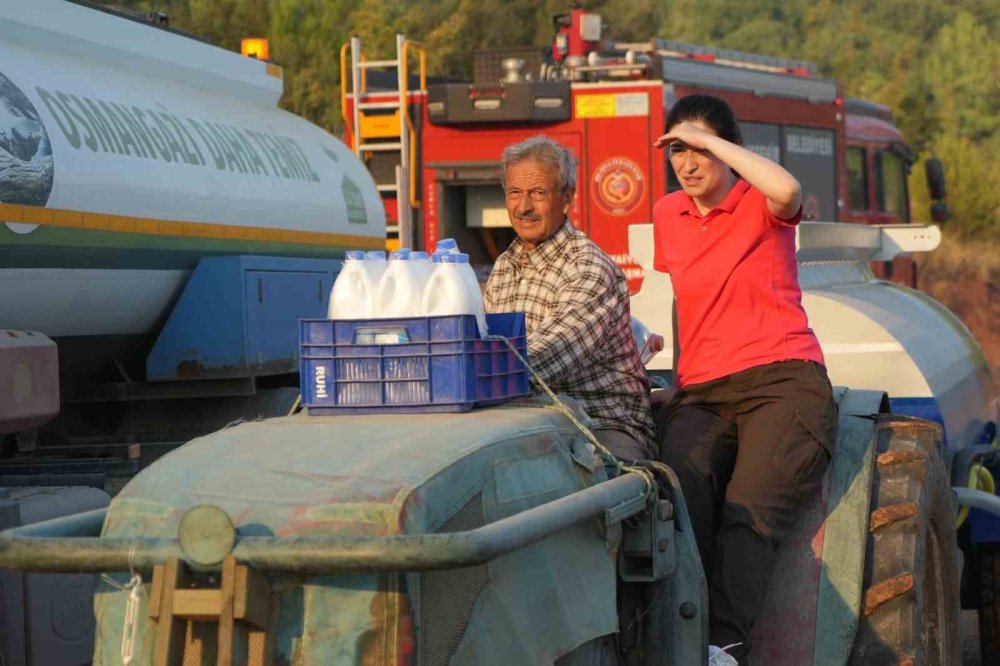 Orman Yangını Kısmen Kontrol Altına Alındı