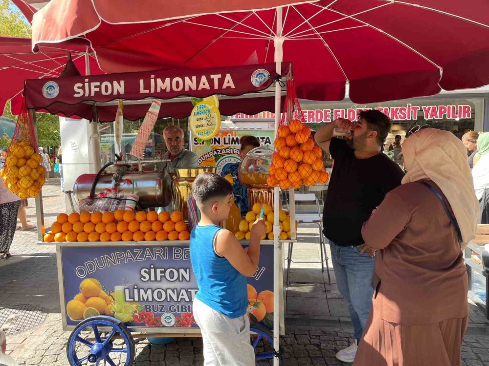 Sıcak Havalarda Sifon Limonata Ve Portakal Suyu Satışları Arttı