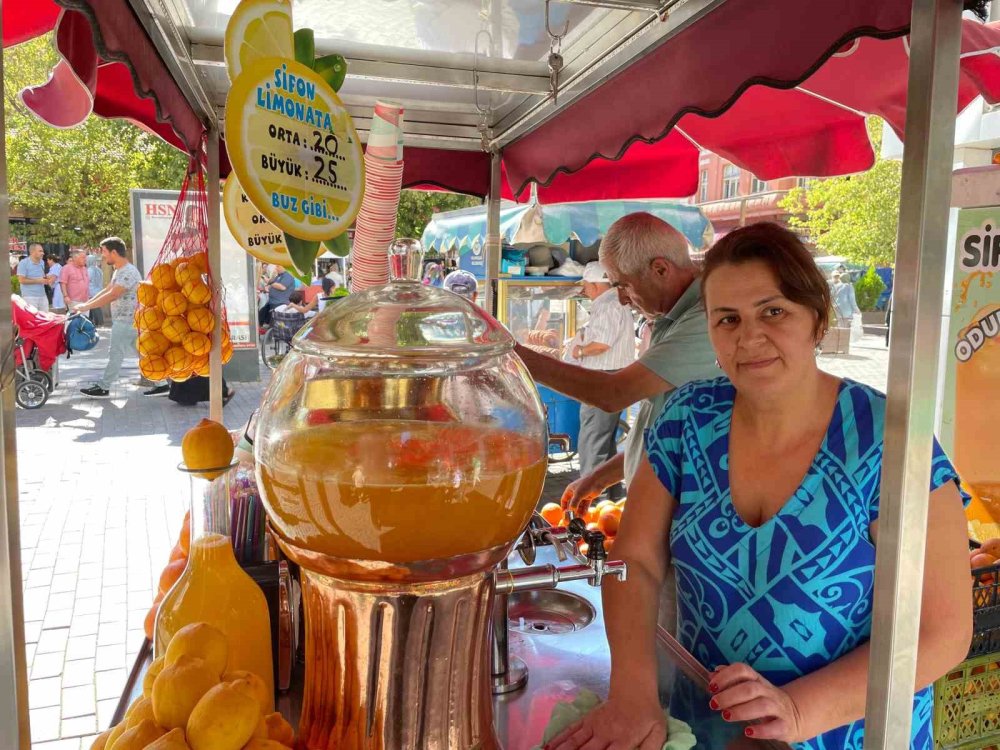 Sıcak Havalarda Sifon Limonata Ve Portakal Suyu Satışları Arttı