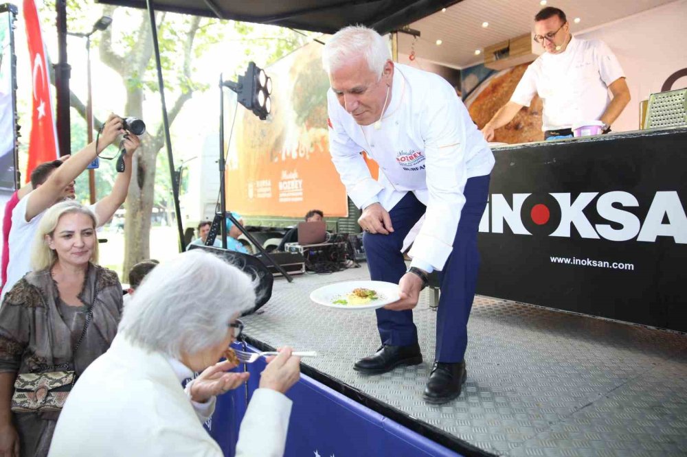 Başkan Bozbey Gastronomi Tırı’nın Konuğu Oldu