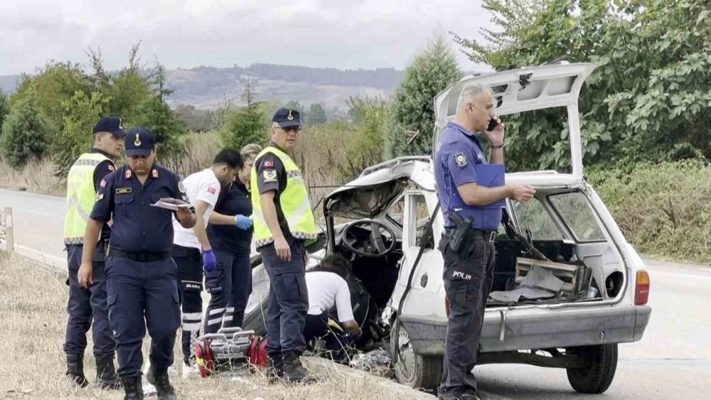 Duble Yolda Kaza: 1 Ölü, 1 Yaralı