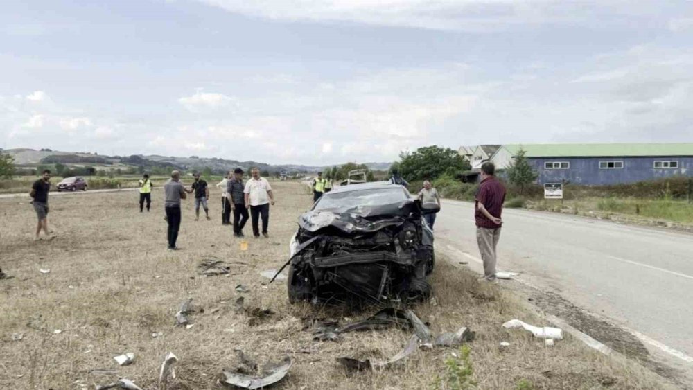 Duble Yolda Kaza: 1 Ölü, 1 Yaralı