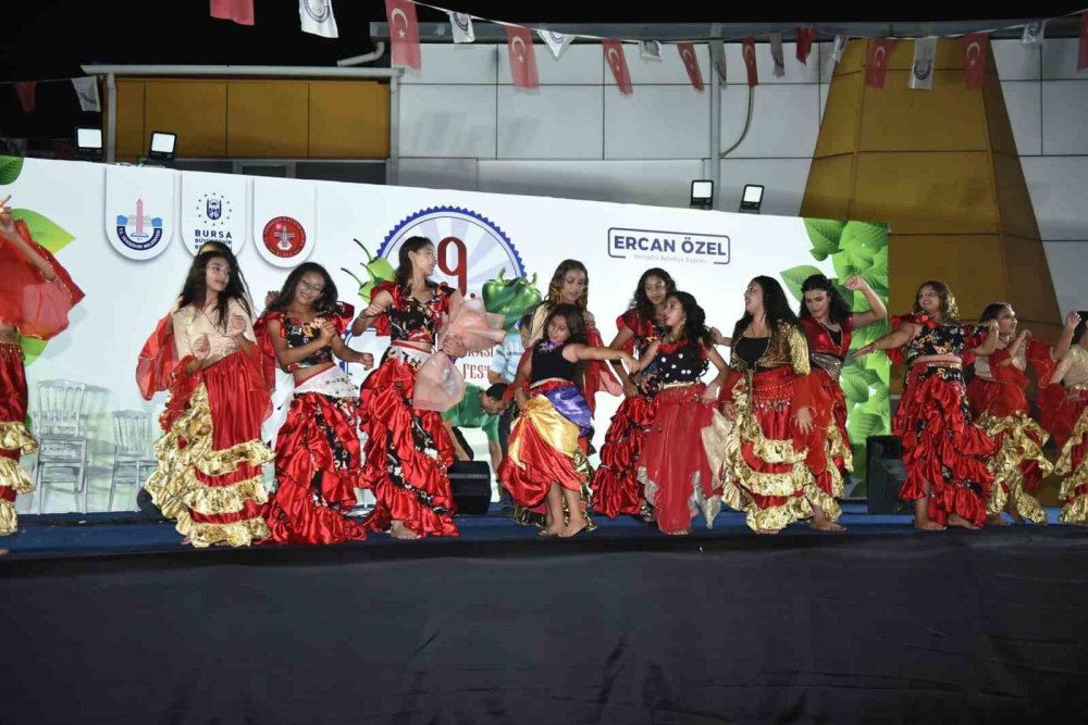 Altın Biber Festivali’nde Folklör Şöleni Yaşandı