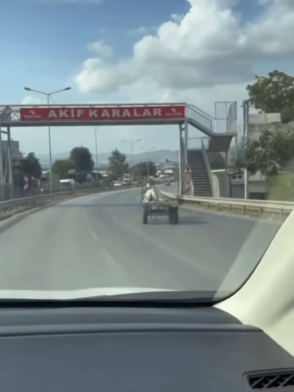 Başıboş At Arabası Tehlikeli Saçtı!