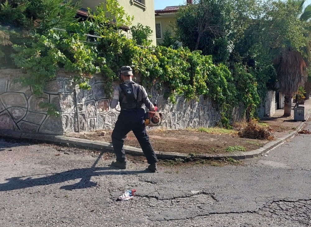 Park Ve Bahçelerde Çalışmalar Sürüyor