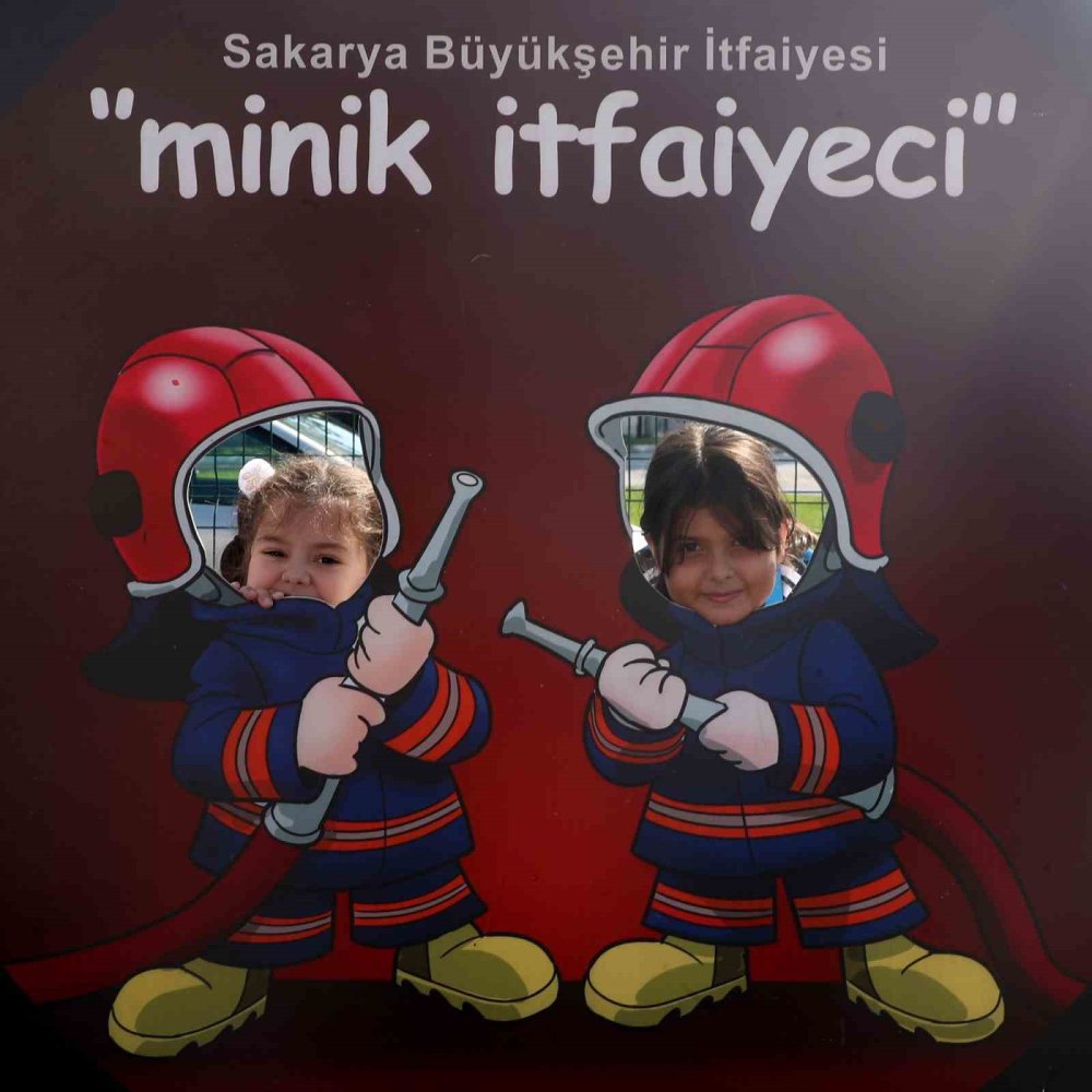 Minik İtfaiyeciler Yeteneklerini Sergiledi