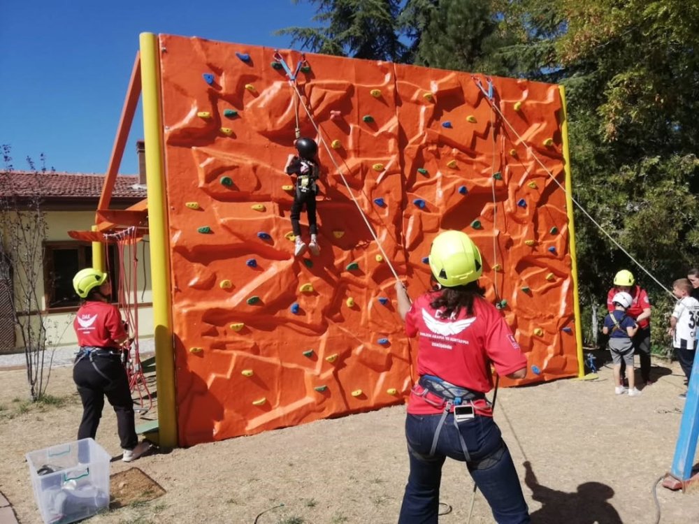 Çocuklarla Uygulamalı Tırmanış Eğitimi