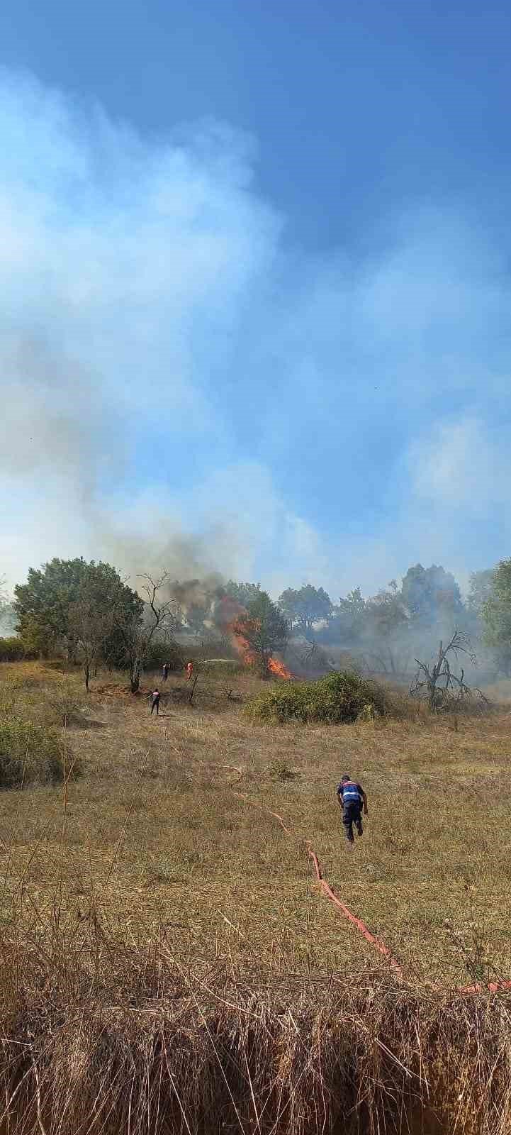 Peş Peşe Yangın Ormanlık Alanda Çıkan Yangına Ekiplerin Müdahalesi Sürüyor