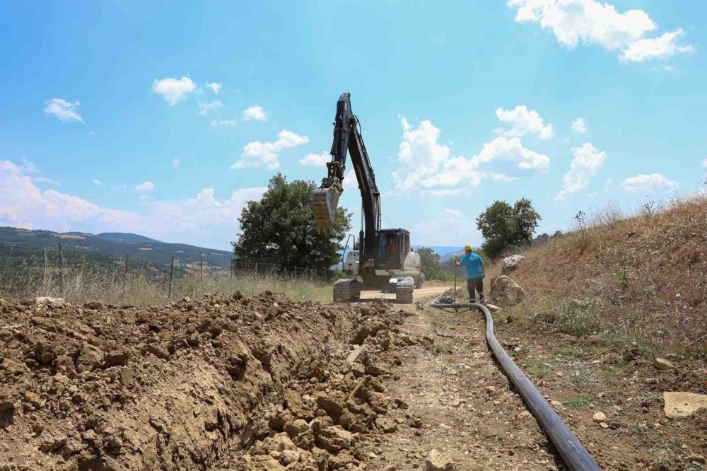 2 Bin Metrelik Yeni İçme Suyu Hattında Sona Gelindi