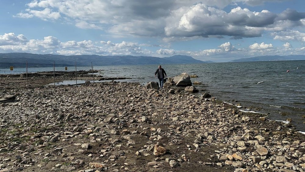 İznik Gölü'nde  Kuraklık Tehlikesi