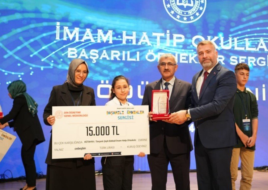 Şeyh Edebali İmam Hatip Ortaokulu, Projesiyle Türkiye İkincisi Oldu