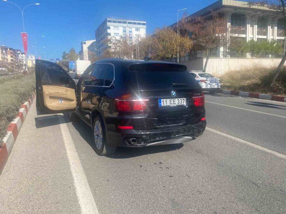 Sanayi Rampasında Kaza: 1 kişi yaralandı