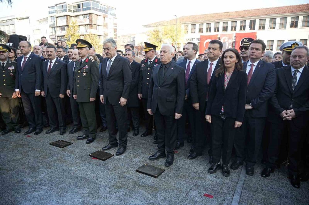 Atatürk, Ebediyete İntikalinin 86. Yıl Dönümünde Anıldı