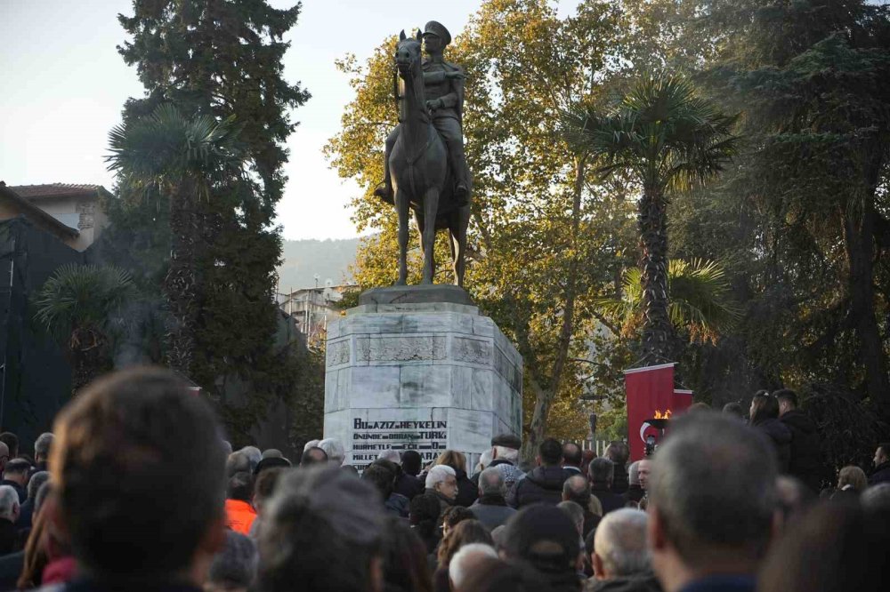 Atatürk, Ebediyete İntikalinin 86. Yıl Dönümünde Anıldı