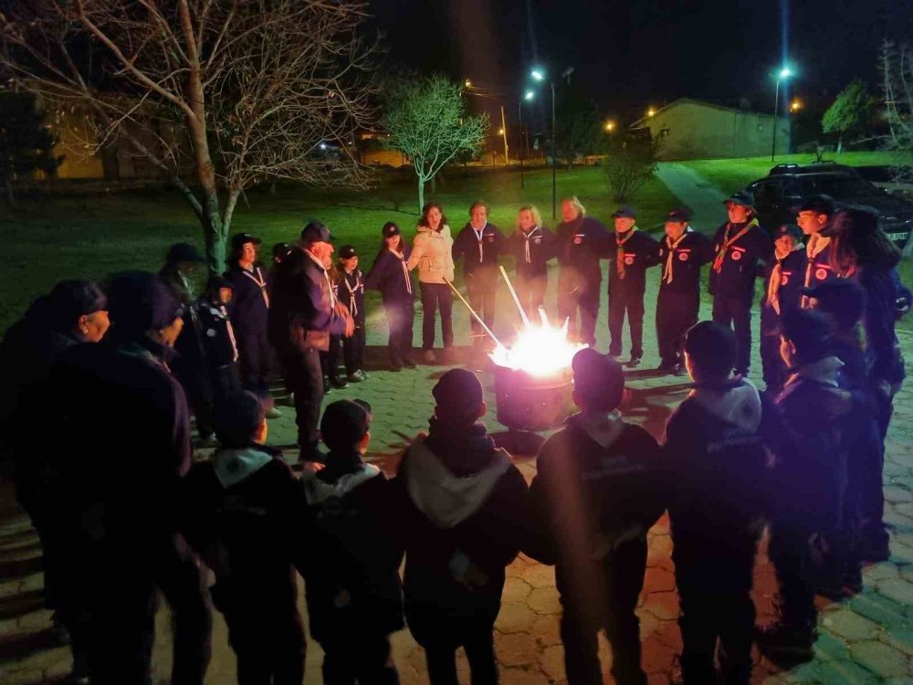 İklim İzcileri Kamp Heyecanı Yaşadı