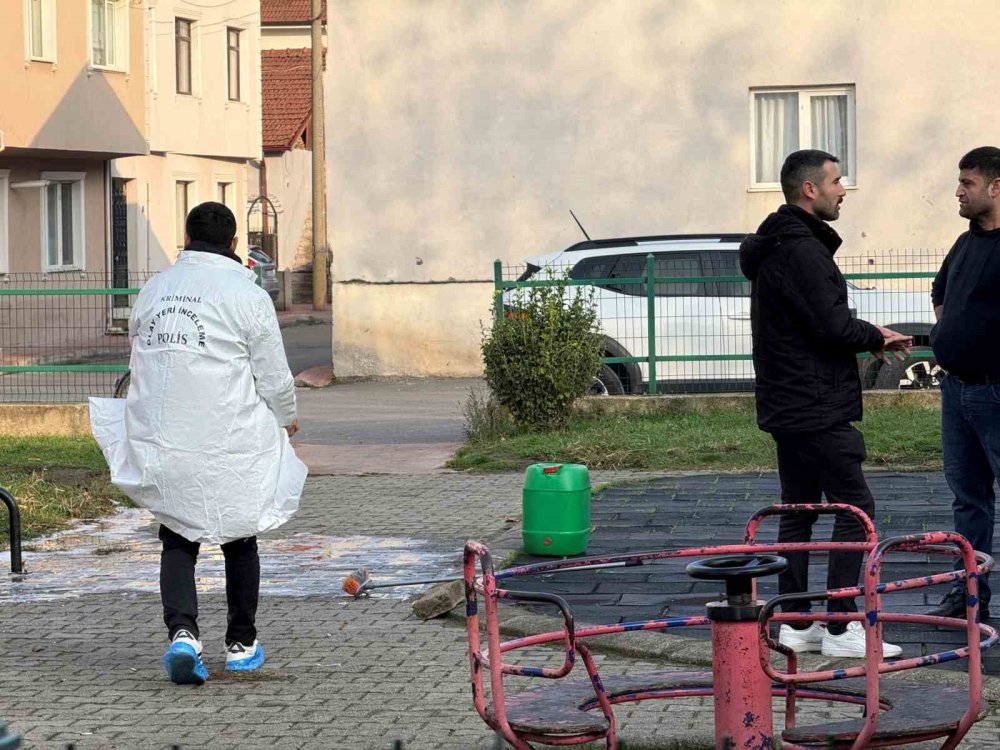 Çocuk Parkında Başından Vurulmuş Halde Ölü Bulundu