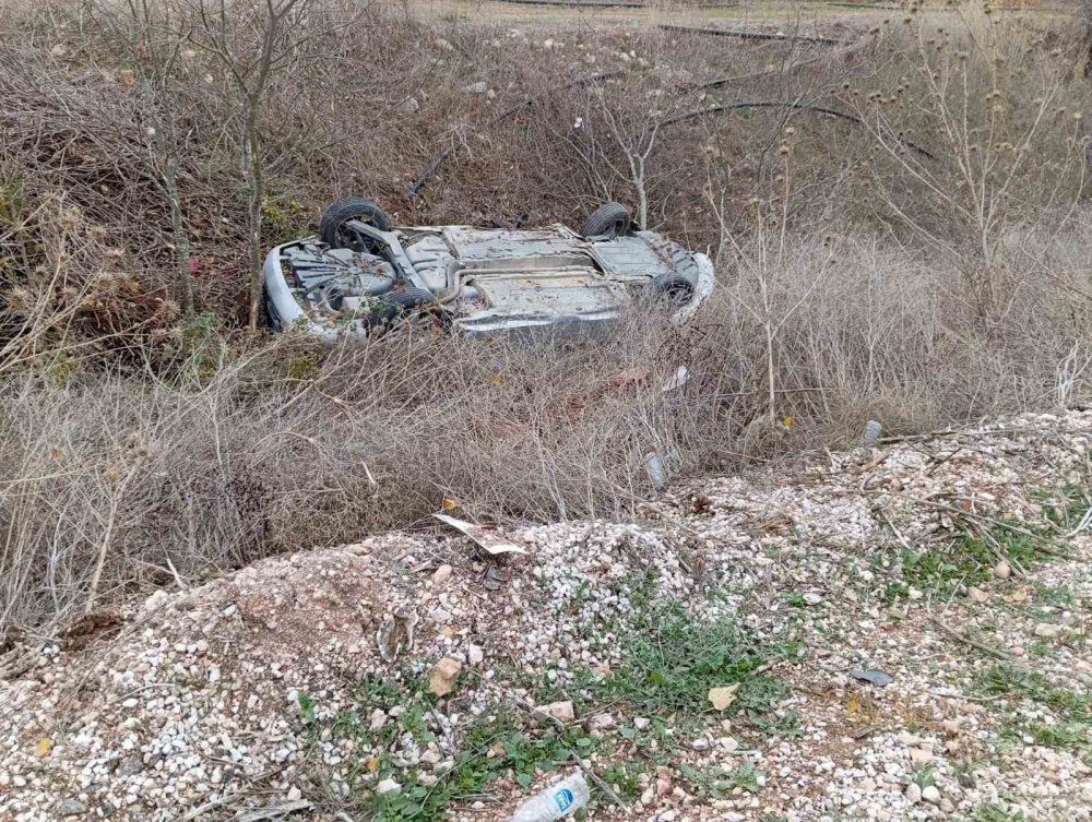 Karaağaç Ovasında Meydana Gelen Trafik Kazasında 1 Kişi Yaralandı