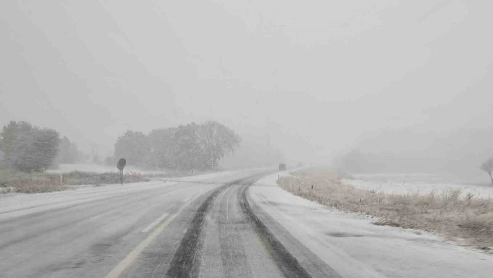 Dağ Yolu Ağır Vasıtalara Kapatıldı