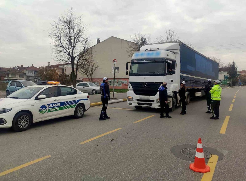 Ağır Tonajlı Araçlara Denetim