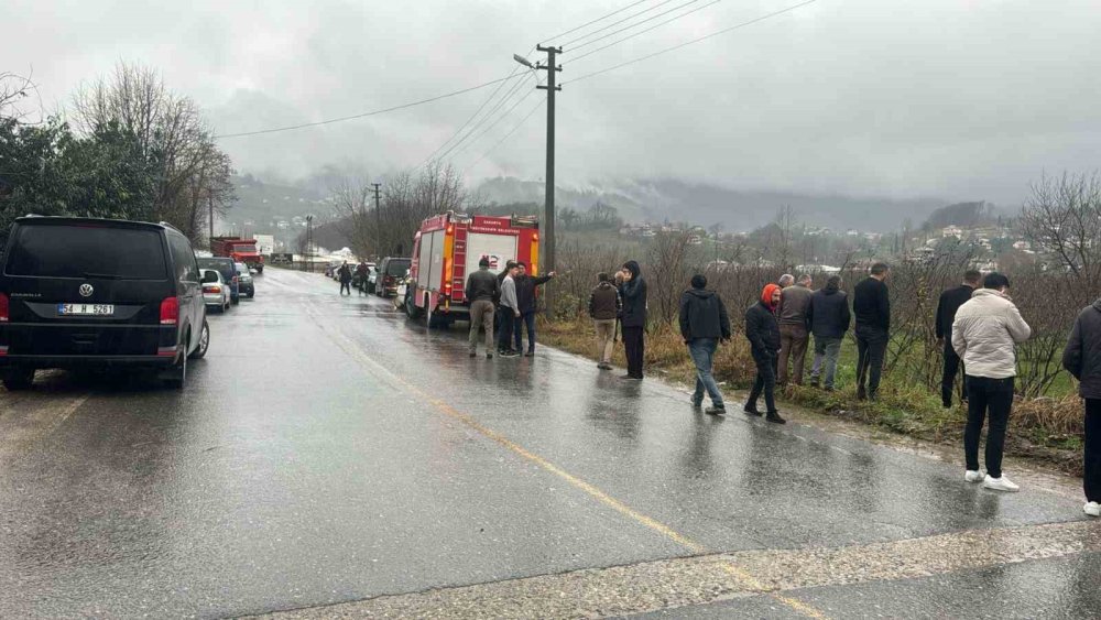 Kontrolden Çıkan Kamyonet Tarlaya Devrildi