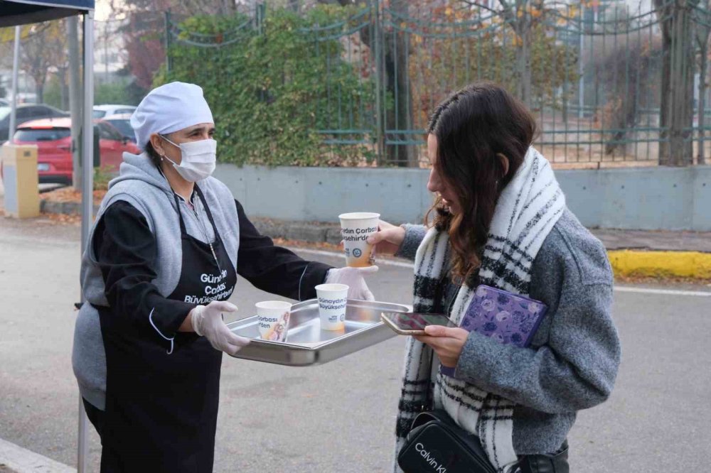 “Günaydın Çorbası”na Yoğun İlgi