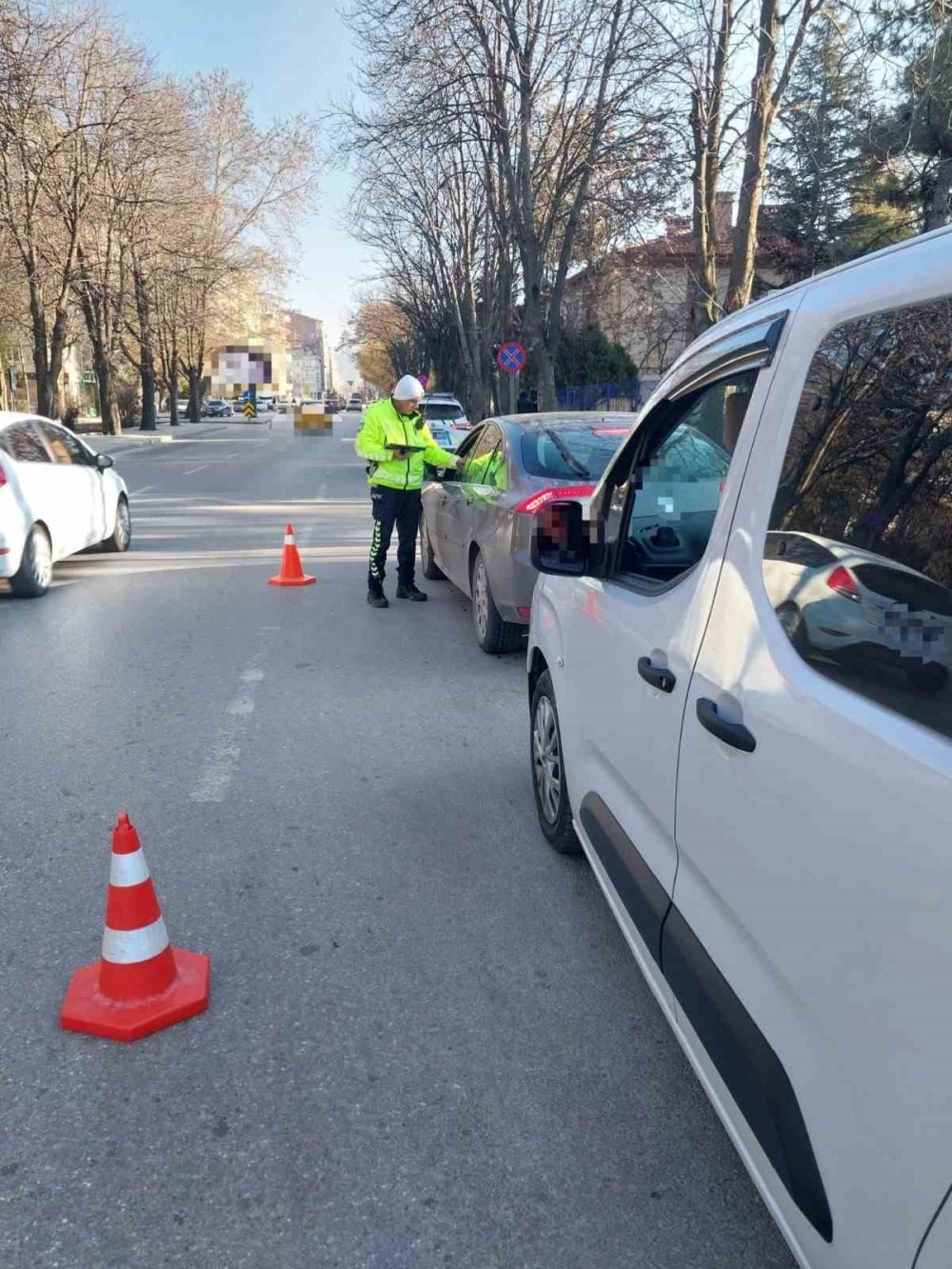 Polis Ekipleri Trafik Denetimi Gerçekleştirdi