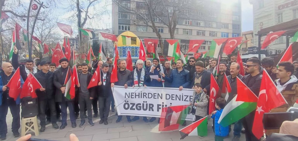 Gazze İçin Protesto: "İşgale Ve Zulme Son Verilsin"