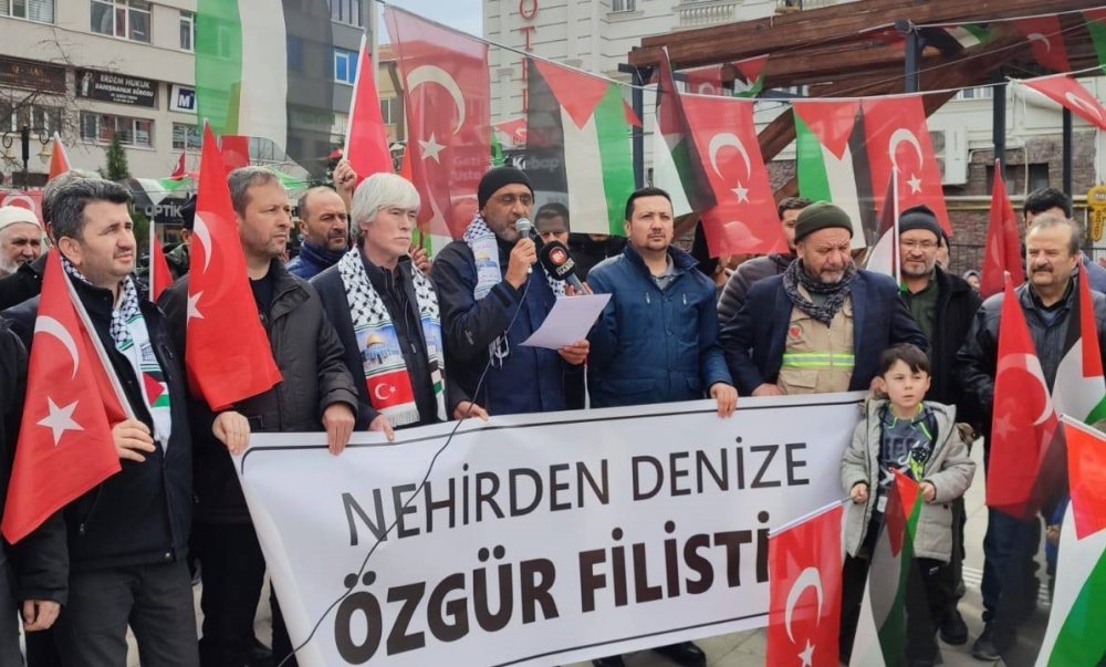 Gazze İçin Protesto: "İşgale Ve Zulme Son Verilsin"