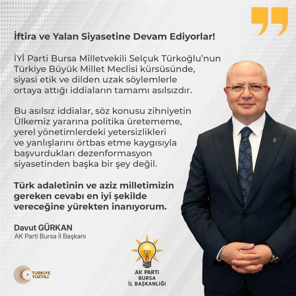 Fatura İddialarına Ak Parti’den Yalanlama