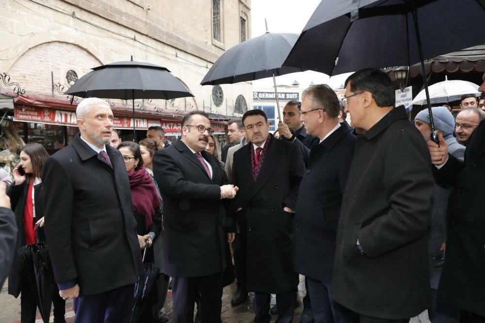 İl Protokolü, Sokak Sağlıklaştırma Alanında İncelemelerde Bulundu